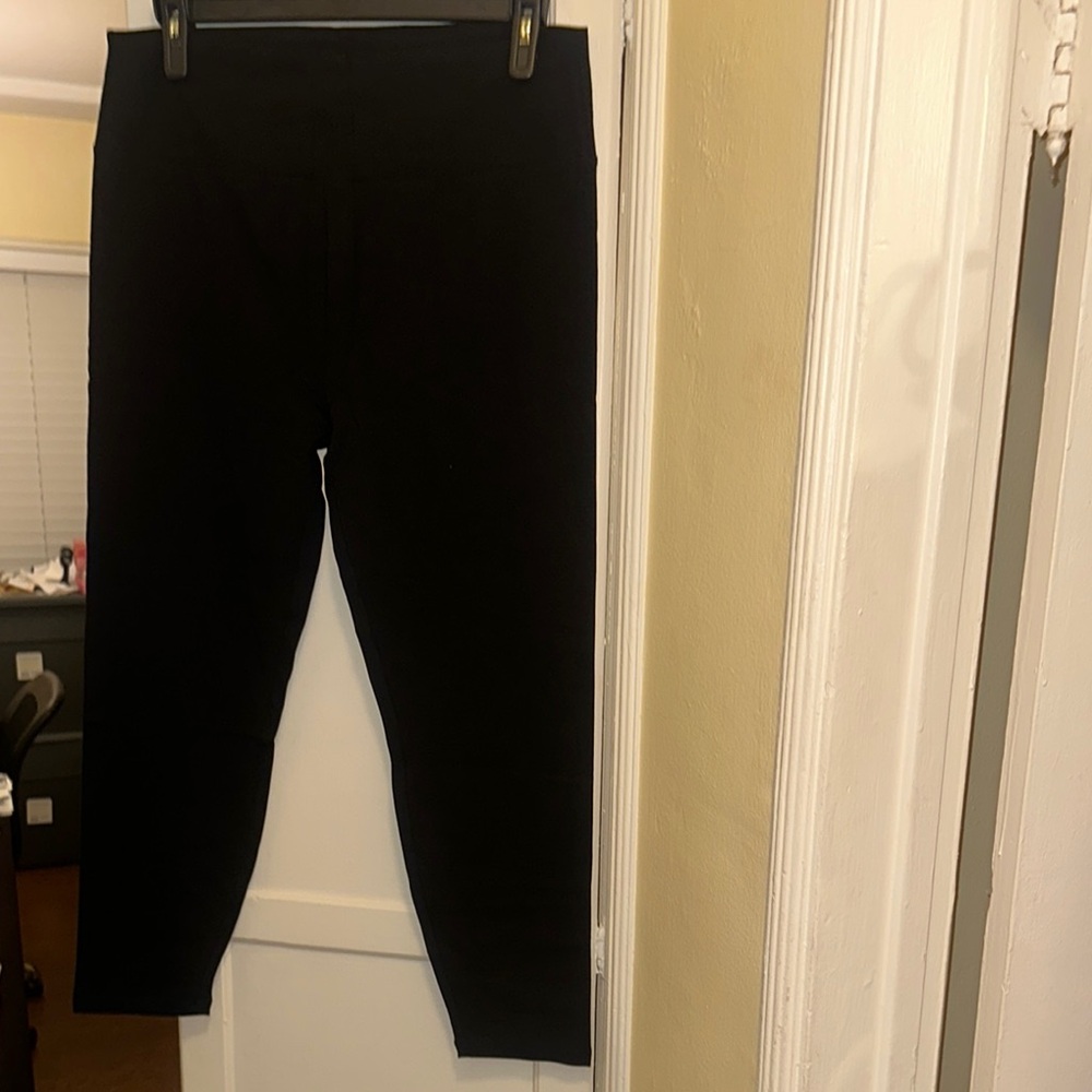 New Forever 21 Plus Size Black Thick Waistband Stretch Leggings 3X